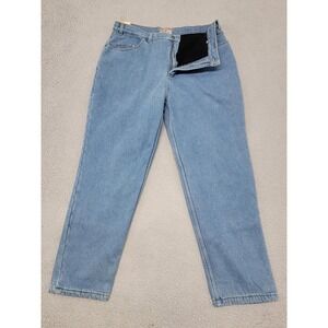 Outer Rim Jeans Mens 40x32 (Fits 38x31) Light Blue Relaxed Straight Fleece Lined